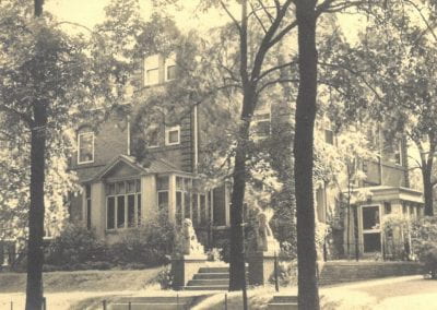 Photo of MacNair home on Woodlawn Avenue, 1937. Courtesy of Florence Ayscough / Harley MacNair Collection, Armacost Library Special Collections, University of Redlands. (5 of 5)