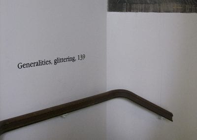 Instance the determination, text in Walker Museum. Photo by Maria Perkovic. (26 of 29)