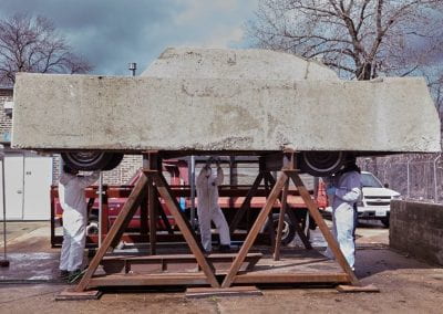Concrete Traffic Conservation. Photo by Stephen Murphy, courtesy of Chicago Vintage Motor Carriage (7 of 8)