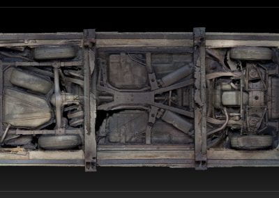 A rare view of Concrete Traffic (1970). Photogrammetry by JP Brown, The Field Museum, Chicago (2 of 8)